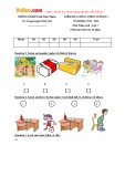 Đề kiểm tra chất lượng cuối kì 1 có đáp án môn: Tiếng Anh 3 - Phòng Giáo dục và Đào tạo tỉnh Ninh Thuận (Năm học 2015-2016)