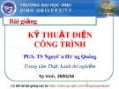 Bài giảng Kỹ thuật điện công trình