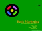 Lecture Basic Marketing: A global managerial approach - Chapter 1: Marketing’s role  within organizations