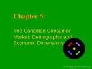 Lecture Basic Marketing: A global managerial approach - Chapter 5: The Canadian consumer market: Demographic and economic dimensions