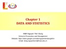 Lectures Applied statistics for business: Chapter 1 - ThS. Nguyễn Tiến Dũng