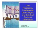 Lecture Marketing research - Chapter 12: Data Processing, fundamental data analysis, and statistical testing of differences