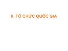 Bài giảng Cơ sở văn hóa Việt Nam: Tổ chức quốc gia