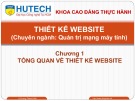 Bài giảng Thiết kế Website: Chương 1 - ThS. Dương Thành Phết