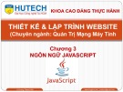 Bài giảng Thiết kế Website: Chương 3 - ThS. Dương Thành Phết