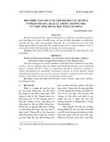 Rối nhiễu tâm trí và sự liên hệ đến các hành vi vi phạm nội quy, bạo lực trong trường học của học sinh trung học tỉnh Lâm Đồng