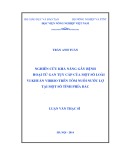 Luận văn Thạc sĩ: Nghiên cứu khả năng gây bệnh hoại tử gan tụy cấp của một số loài vi khuẩn vibrio trên tôm nuôi nước lợ tại một số tỉnh phía Bắc