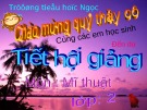 Bài giảng Mỹ thuật lớp 2: Bài 20 - Vẽ theo mẫu, vẽ cái túi xách