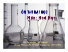 Bài giảng Ôn thi đại học môn Hóa học: Bài 23 - GV. Nguyễn Tấn Trung