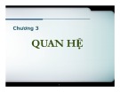 Bài giảng Toán rời rạc: Quan hệ - Nguyễn Thành Nhựt