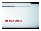 Bài giảng Toán rời rạc: Hệ quả logic - Nguyễn Thành Nhựt