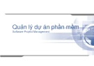 Bài giảng Quản lý dự án phần mềm - Nguyễn Đạt Thông