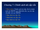 Bài giảng Ngân hàng trung ương: Chương 7 - Học viện Ngân hàng