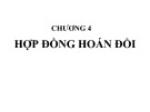 Bài giảng Công cụ phái sinh - Chương 4: Hợp đồng hoán đổi