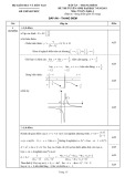 Đáp án đề thi tuyển sinh đại học môn Toán (năm 2011): Khối A