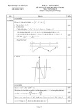 Đáp án đề thi tuyển sinh đại học môn Toán (năm 2012): Khối D