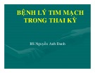 Bài giảng Bệnh lý tim mạch trong thai kỳ - BS. Nguyễn Anh Danh