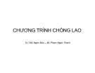 Bài giảng Chương trình chống lao - TS. Trần Ngọc Bửu