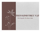 Bài giảng Thần kinh thực vật - ThS. Nguyễn Thị Hoài Châu
