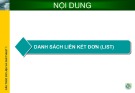 Bài giảng Cấu trúc dữ liệu và giải thuật: Chương 4 - ThS. Trịnh Quốc Sơn (ĐH Công nghệ Thông tin)