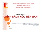 Bài giảng Marketing căn bản: Chương 9 - Phạm Thị Thanh Hương