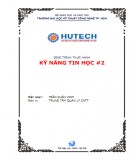 Giáo trình Thực hành kỹ năng tin học #2