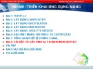 Bài giảng Triển khai ứng dụng mạng - Bài 8: Cài đặt và cấu hình ALT-N mdaemon server