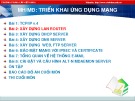 Bài giảng Triển khai ứng dụng mạng - Bài 2: Xây dựng LAN Router