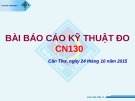 Báo cáo kỹ thuật đo: Thiết kế máy đo Vôn kế Ampe kế