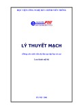 Lý thuyết và bài tập mạch điện tử