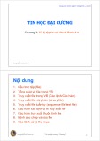 Bài giảng Tin học đại cương: Chương 7 - ThS. Trần Quang Hải Bằng