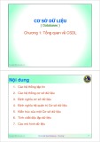 Bài giảng Cơ sở dữ liệu: Chương 1 - ThS. Trần Quang Hải Bằng