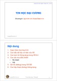 Bài giảng Tin học đại cương: Chương 6 - ThS. Trần Quang Hải Bằng