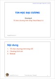 Bài giảng Tin học đại cương: Chương 8 - ThS. Trần Quang Hải Bằng