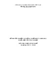 Đề thi tốt nghiệp cao đẳng nghề khóa 3 (2009-2012) - Nghề: Điện tử công nghiệp - Môn thi: Thực hành nghề - Mã đề thi: ĐTCN-TH50