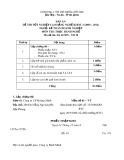 Đáp án đề thi tốt nghiệp cao đẳng nghề khoá 3 (2009-2012) - Nghề: Kế toán doanh nghiệp - Môn thi: Thực hành nghề - Mã đề thi: ĐA KTDN-TH18