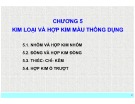 Bài giảng Vật liệu học: Chương  5 - Nguyễn Thanh Điểu (tt)