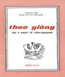 Văn học Theo giòng (Vài ý nghĩ về văn chương): Phần 2