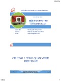 Bài giảng môn Kiến trúc máy tính và hệ điều hành: Chương 5 - ThS. Nguyễn Thị Ngọc Vinh