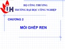 Bài giảng Nguyên lý chi tiết máy: Chương 2 - Mai Tiến Hậu