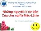 Bài thuyết trình: Văn hóa ứng xử trên Facabook