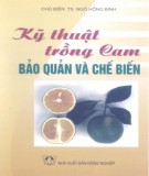 Hướng dẫn trồng cam và công nghệ bảo quản, chế biến: Phần 1