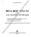 Tổng quan kiến thức Hóa học vô cơ (Tập 1: Các nguyên tố phi kim): Phần 2