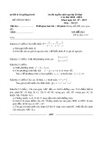 Đề thi tuyển sinh vào lớp 10 THPT năm học 2012-2013 môn Toán - Sở Giáo dục và Đào tạo Quảng Bình (Mã đề 012)