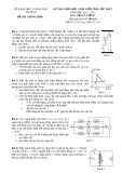 Đề thi chọn học sinh giỏi tỉnh cấp THPT năm học 2011-2012 môn Vật lý 11 - Sở Giáo dục và Đào tạo Hà Tĩnh