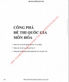 Bí quyết công phá đề thi Quốc gia môn Hóa học: Phần 1