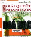 Khám phá kỹ thuật giải quyết nhanh gọn đề thi Đại học môn Hóa học: Phần 2