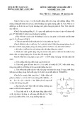 Đề thi chọn đội tuyển học sinh giỏi năm học 2013-2014 môn Vật lý 9- Phòng Giáo dục và Đào tạo Nghi Xuân