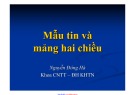 Bài giảng Nhập môn lập trình: Mẫu tin và mảng hai chiều - ThS. Nguyễn Đông Hà