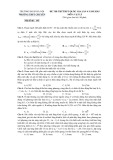 Đề thi thử THPT Quốc gia lần 4 năm 2015 môn Vật lý - Trường THPT chuyên Sư phạm Hà Nội (Mã đề thi 143)